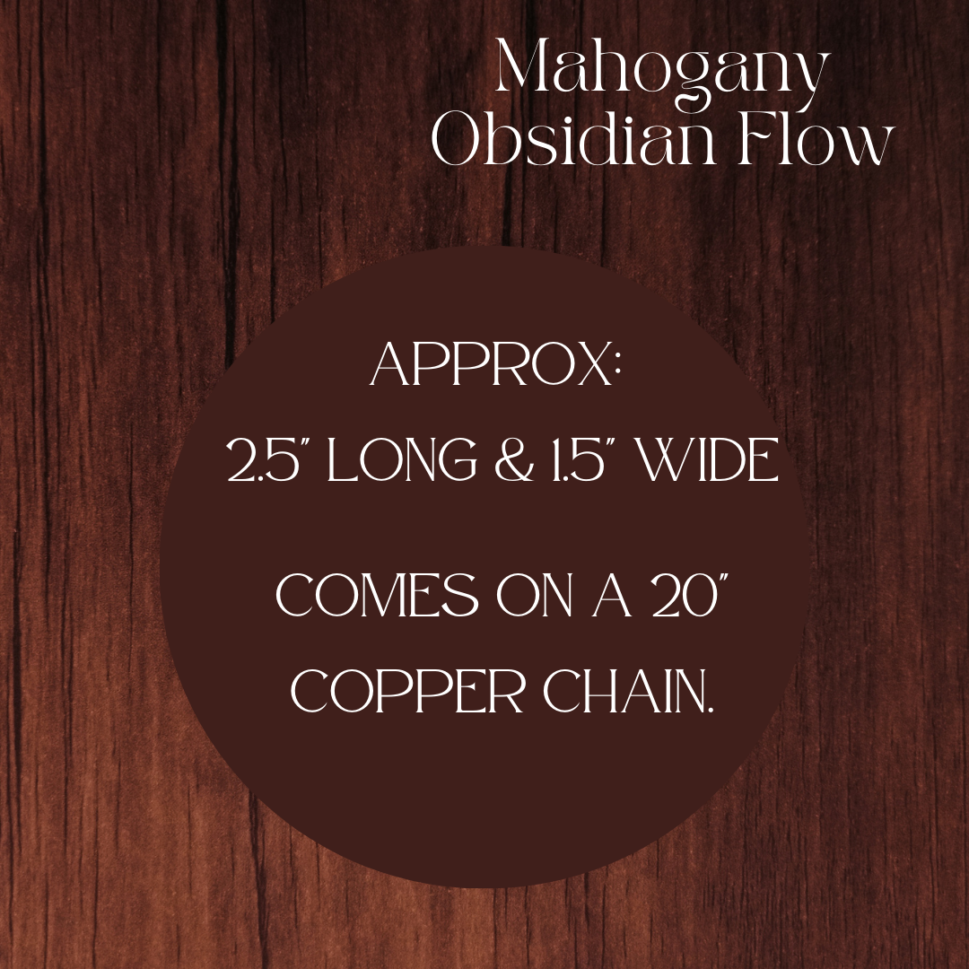 Mahogany Obsidian Flow