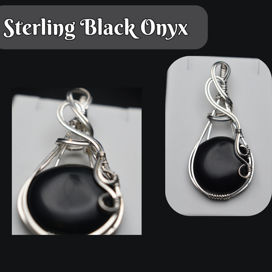 Sterling Black Onyx
