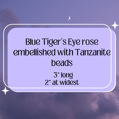 Tiger's Eye Tanzanite Bloom