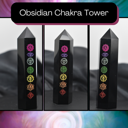 Obsidian Chakra Tower