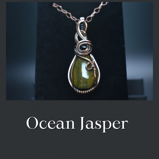 Ocean Jasper Pendant